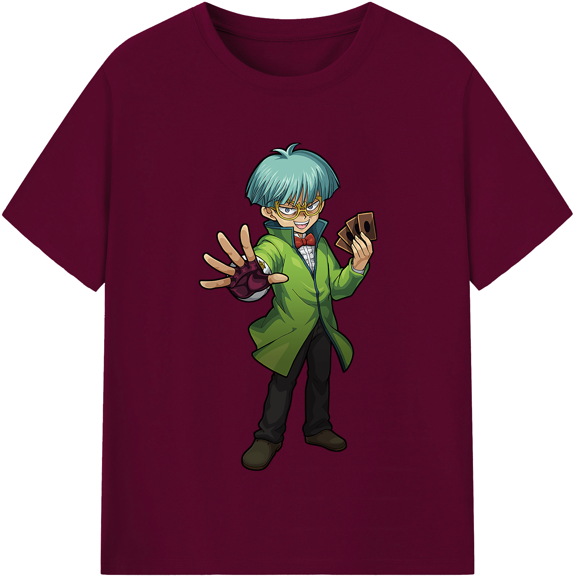 （画像用） 遊☆戯☆王 Yu-Gi-Oh! レディースカジュアルプリントTシャツ（綿100％）